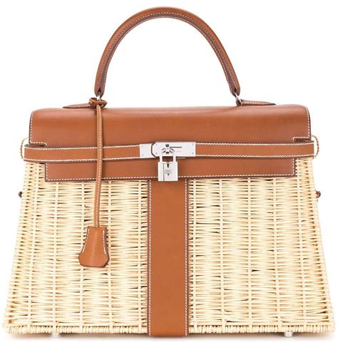 wicker hermes bag|grace kelly Hermes bag picture.